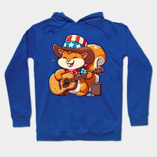 A Whimsical Tribute to American Culture in Cartoon Style T-Shirt Hoodie